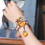 Load image into Gallery viewer, Star moon Bodhi gentle pendant bracelet