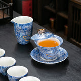 Load image into Gallery viewer, Dragon Teng Sheng Shi tea set