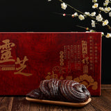 Load image into Gallery viewer, Northeast specialty red Ganoderma gift box wild Ganoderma purple Ganoderma